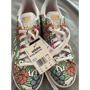 Adidas Stan smith flower sneakers